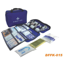 Trousse de premiers soins de couleur bleue et sac de premiers soins de voyage (DFFK-015)